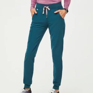 Figs Caribbean Blue Zamora Jogger Pants SP - NWT